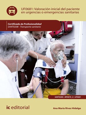 cover image of Valoración inicial del paciente en urgencias o emergencias sanitarias. SANT0208